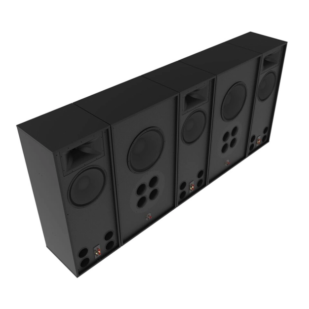 Заекрана акустична LCR/SUB система Klipsch RCC-122-BTS-LCR Speaker System