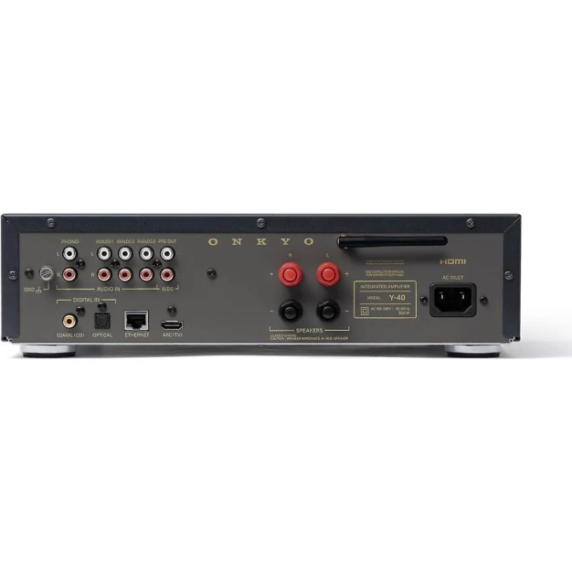 Мережевий підсилювач Onkyo Muse Y-40 Black з HDMI ARC та стрімінгом