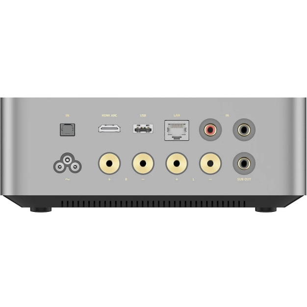 Мережевий підсилювач WiiM Amp Ultra Silver з HDMI ARC