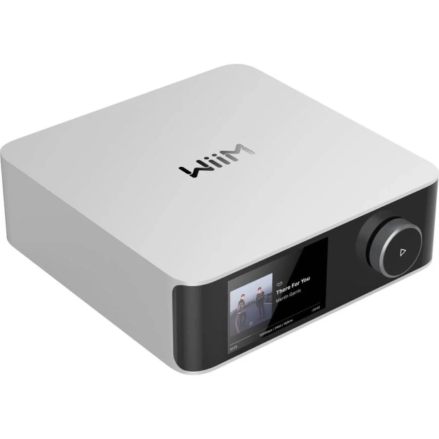 Мережевий підсилювач WiiM Amp Ultra Silver з HDMI ARC