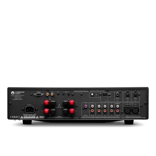 Стереопідсилювач Cambridge Audio CXA81 MKII Black з ESS Sabre DAC