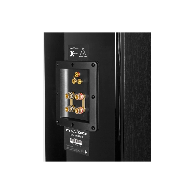 Підлогова акустика Dynavoice DF-8II Black з стрічковим твітером