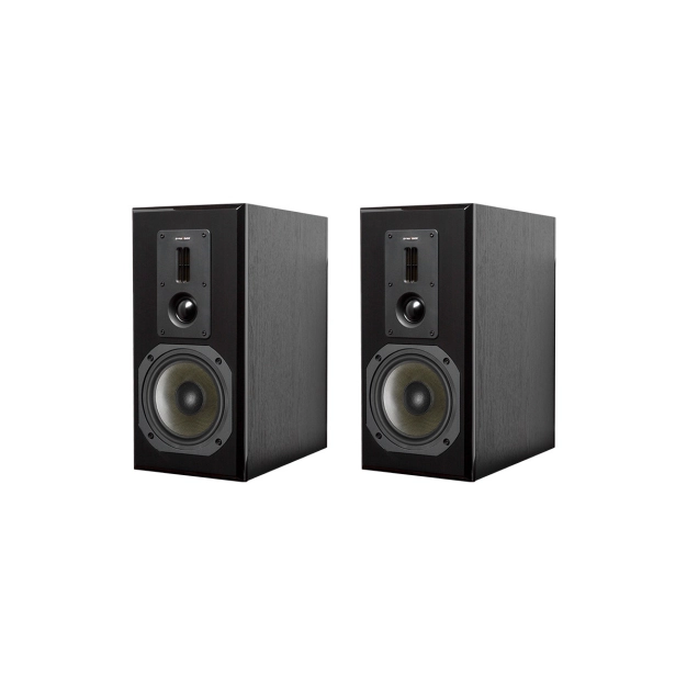 Полочна акустика Dynavoice DM-6II Black з стрічковим твітером