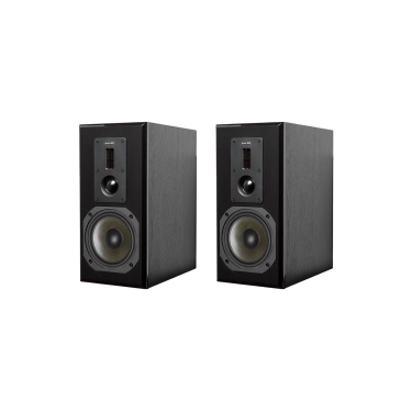 Полочна акустика Dynavoice DM-6II Black з стрічковим твітером