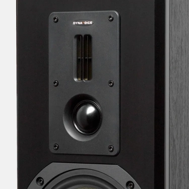 Полочна акустика Dynavoice DM-6II Black з стрічковим твітером