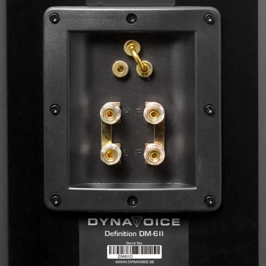 Полочна акустика Dynavoice DM-6II Black з стрічковим твітером