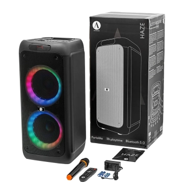 Портативна акустика ArcSound HAZE 2x8 Black Bluetooth