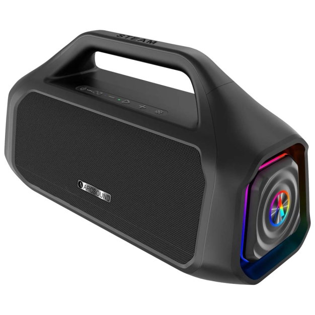 Bluetooth колонка ArcSound STEAM 200W Black із потужним басом