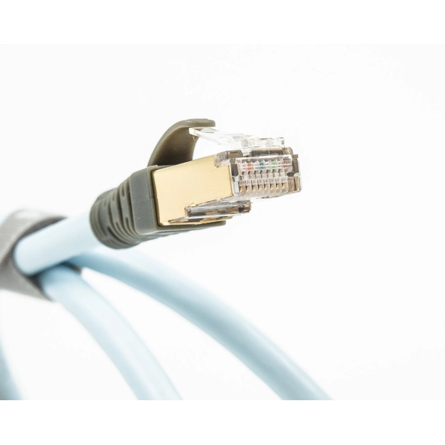 Мережевий кабель Supra CAT 8 STP FRHF RJ45-RJ45 8 м Blue
