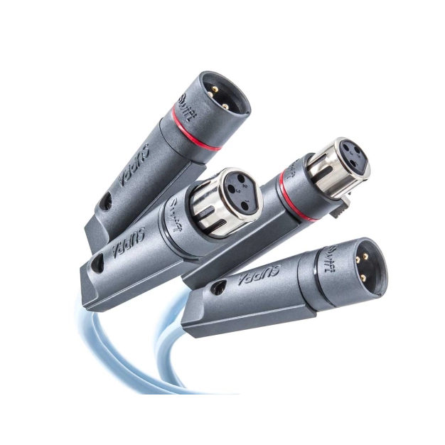 Балансний кабель Supra DUAL 2XLR-2XLR Balanced Audio 1 м