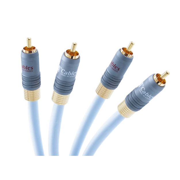 Міжблочний кабель Supra EFF-IX Audio Pair 2M Ice Blue