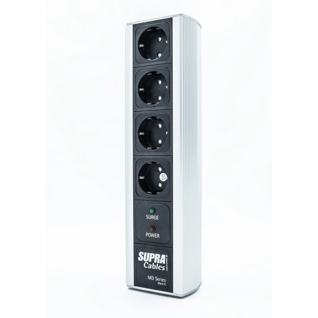 Фільтр мережі Supra MAINS BLOCK MD04-EU/SP SWITCH 4 розетки