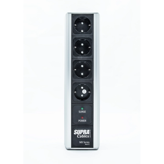 Фільтр мережі Supra MAINS BLOCK MD04-EU/SP SWITCH 4 розетки
