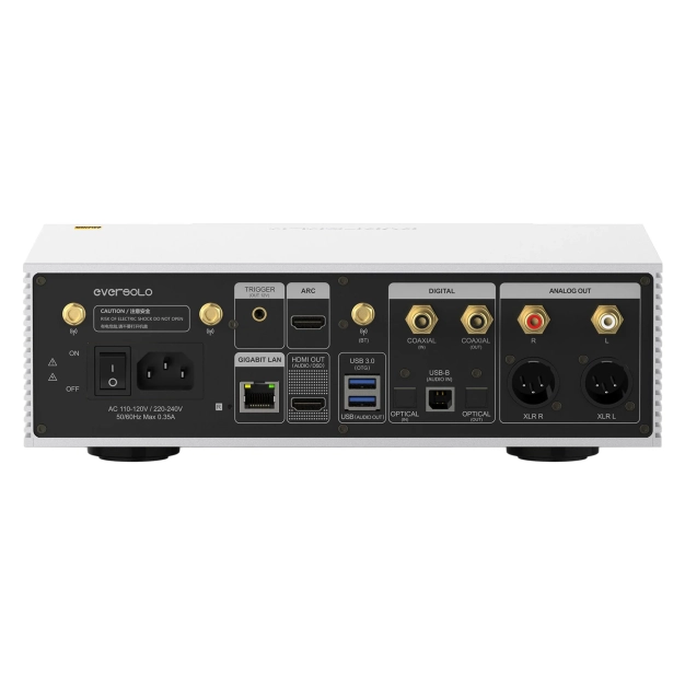 Мережевий аудіоплеєр EverSolo DMP-A6 Master Edition Gen 2 Silver