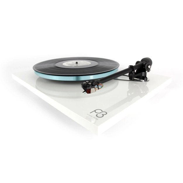 Вініловий програвач Rega Planar 3 White з MM-картриджем Nd3