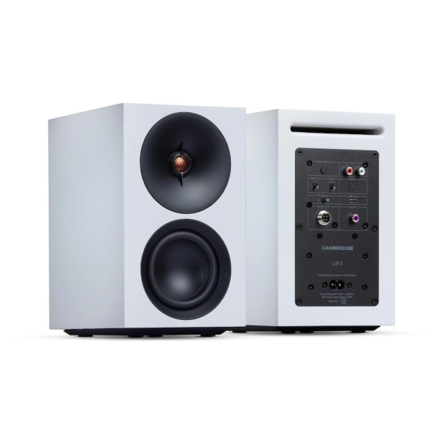 Активна акустика Cambridge Audio L/RS White з Bluetooth aptX HD