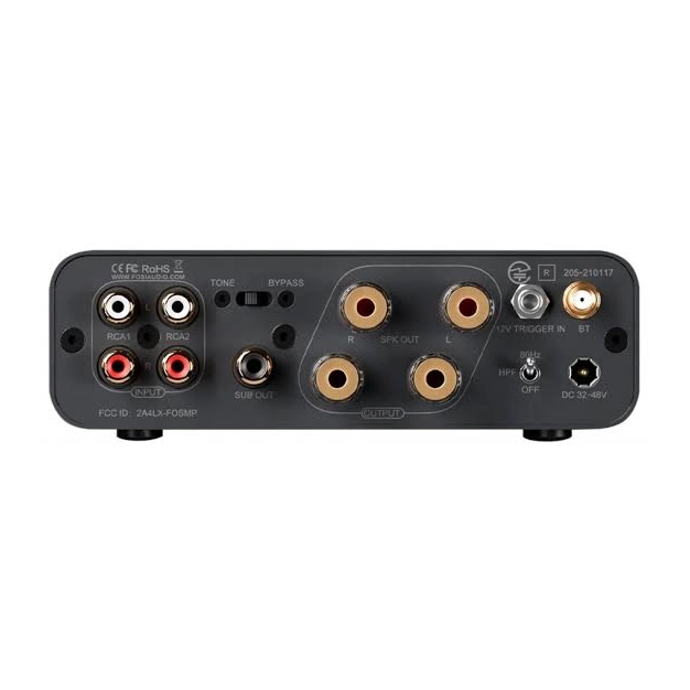 Інтегральний підсилювач Fosi Audio BT20A MAX 48V Black Bluetooth 6.0