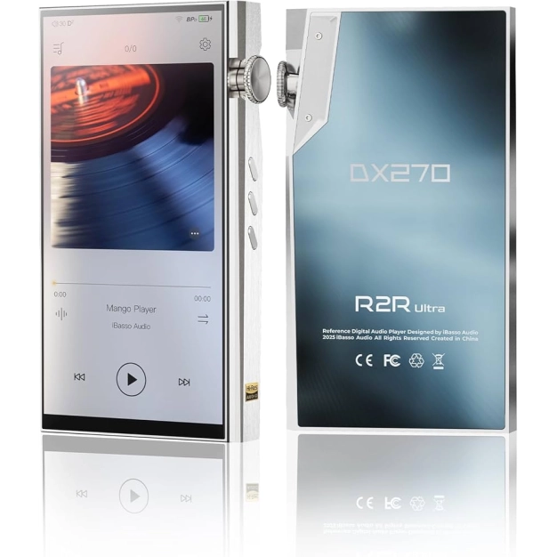 Портативний аудіоплеєр iBasso DX270 Silver з дискретним R2R DAC