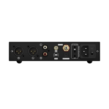 Настільний ЦАП та підсилювач для навушників Topping DX5 II Black з Bluetooth LDAC