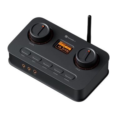 ЦАП та підсилювач для навушників Fosi Audio K7 Black — Hi-Res DAC