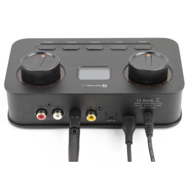 ЦАП та підсилювач для навушників Fosi Audio K7 Black — Hi-Res DAC