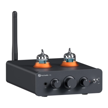 Ламповий підсилювач Fosi Audio P3 Black з Bluetooth 5.1