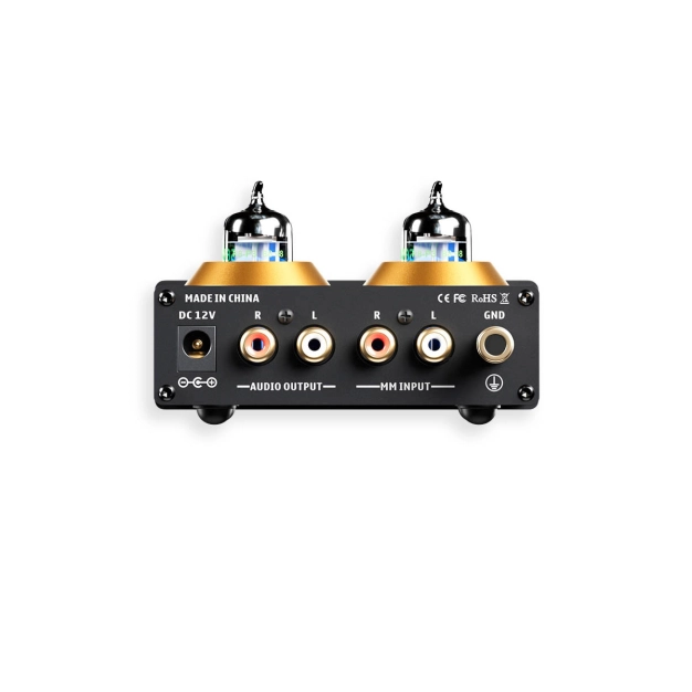 Фонокоректор Fosi Audio Box X2 Black для MM-картриджів