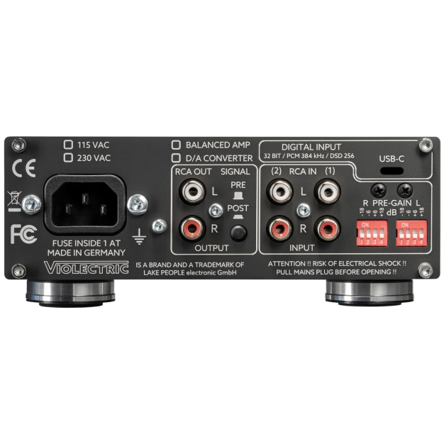 Violectric DHA V226 Black - балансний ЦАП та підсилювач