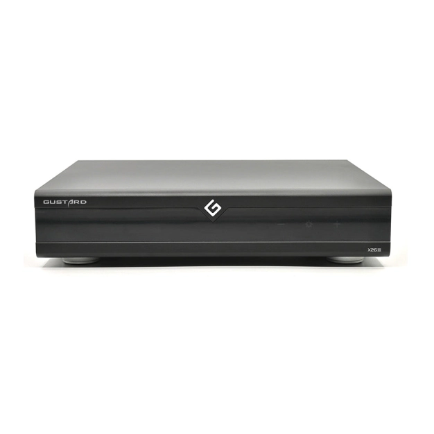 ЦАП Gustard X26III Black з мережевим стрімером та ESS9039SPRO