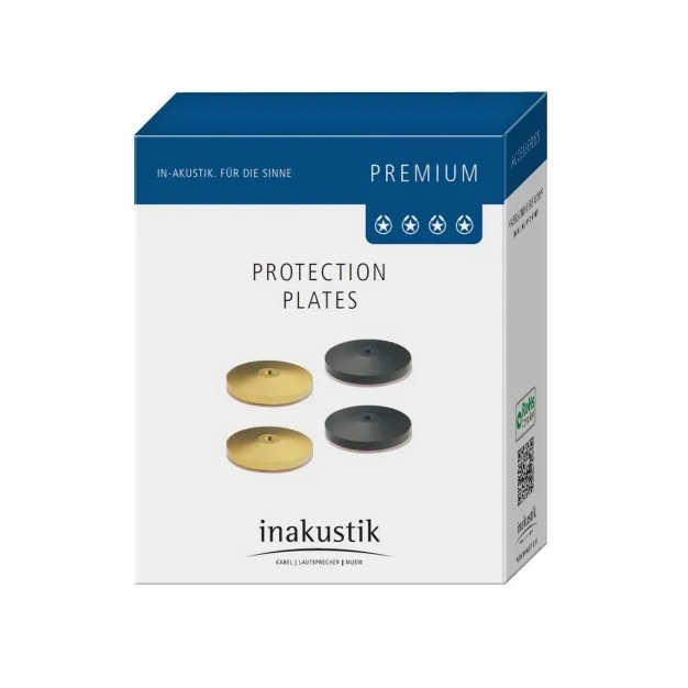 Диски під шипи Inakustik Premium Pic Plate Black Set 4