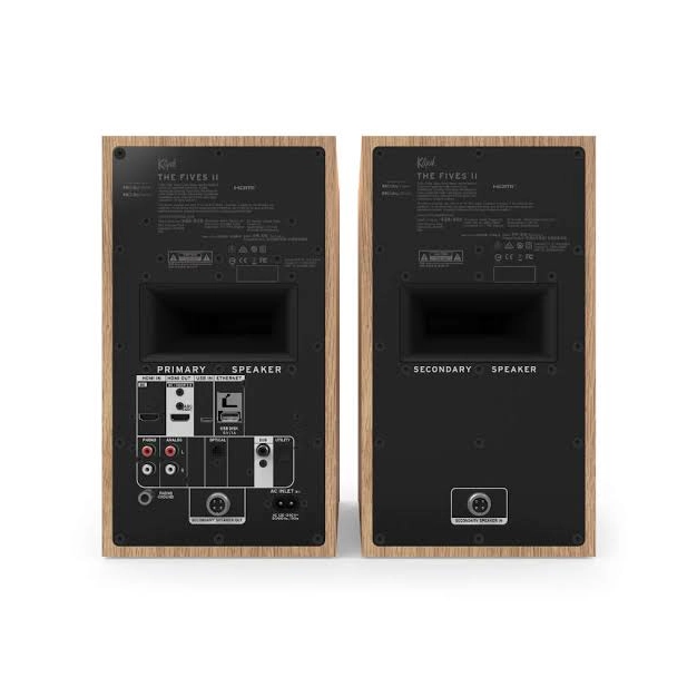 Активні колонки Klipsch The Fives II Red Oak з Dolby Atmos