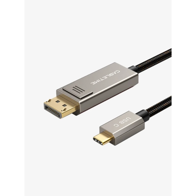 Cabletime CC22H 1 м - кабель USB-C DisplayPort 8K 60 Гц