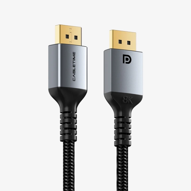 Кабель Cabletime CD11N DisplayPort 1.4 3 м Black 8K