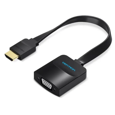 Vention ACKBB HDMI-VGA 0.2 м - перехідник зі звуком
