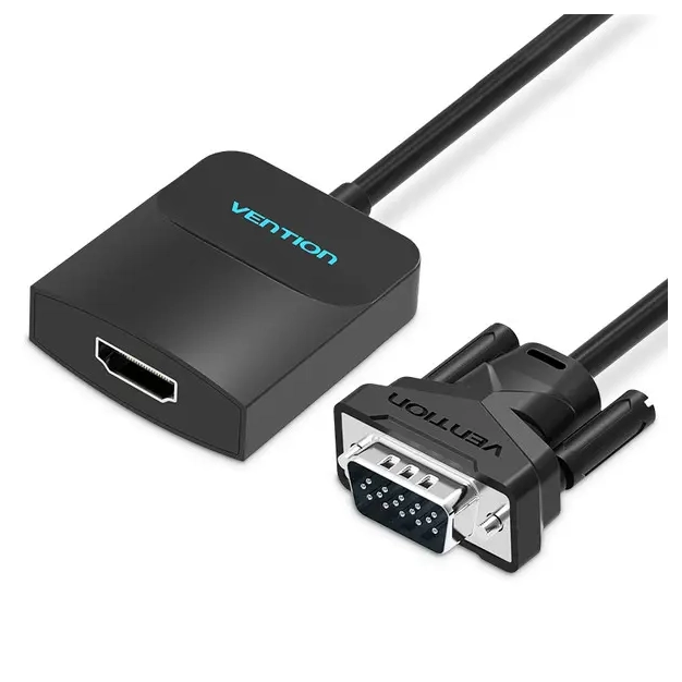 Перехідник Vention ACNBB VGA-HDMI 0,2 м зі звуком