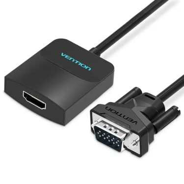 Перехідник Vention ACNBB VGA-HDMI 0,2 м зі звуком