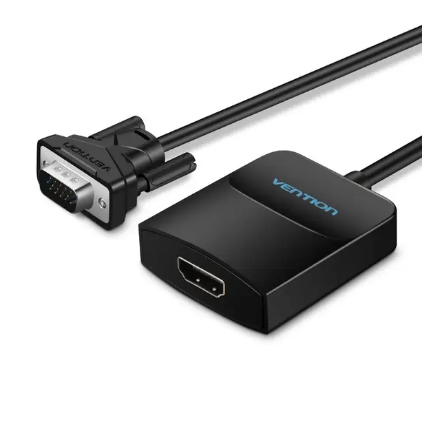 Перехідник Vention ACNBB VGA-HDMI 0,2 м зі звуком