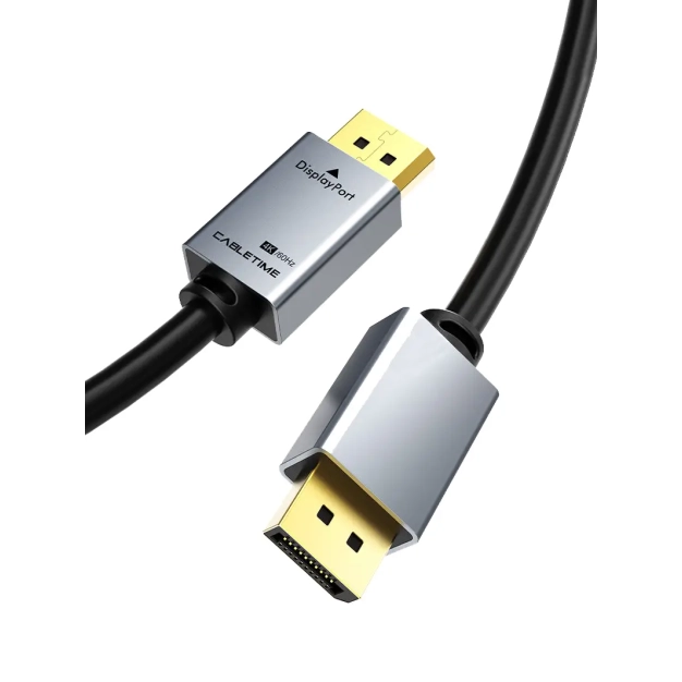 Кабель Cabletime CD20K DisplayPort 1.2 1.8 м Black 4K