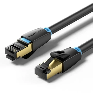 Патч-корд Vention IKKBJ CAT 8 SFTP 5 м Black