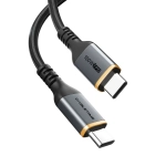 Cabletime CU03L 1 м - USB-C кабель 100W Black