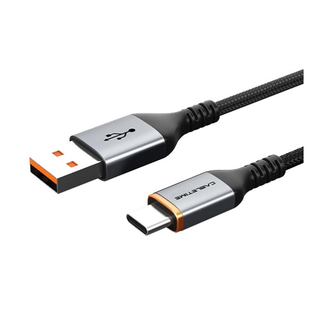 Cabletime CA50L USB-A - USB-C 2 м, 5A Black