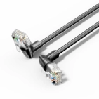 Vention IBSBJ 5 м - патч-корд CAT6A UTP Black 10 Гбіт/с