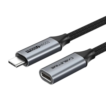 Кабель Cabletime CU21E USB-C 0,5 м PD100W Black