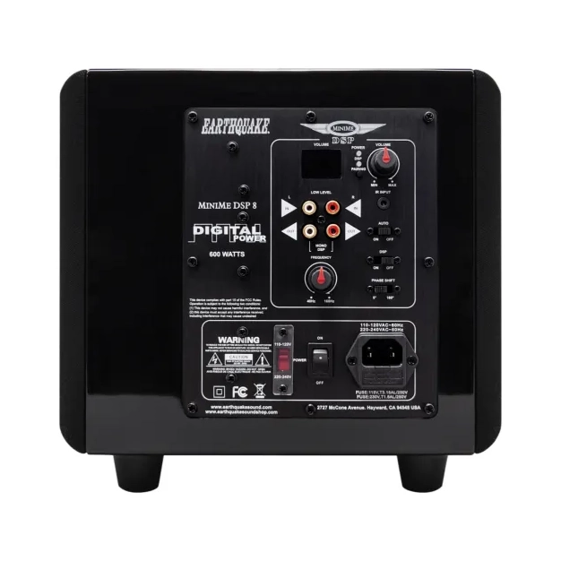Earthquake MiniMe DSP P8 Black - активний сабвуфер 8"