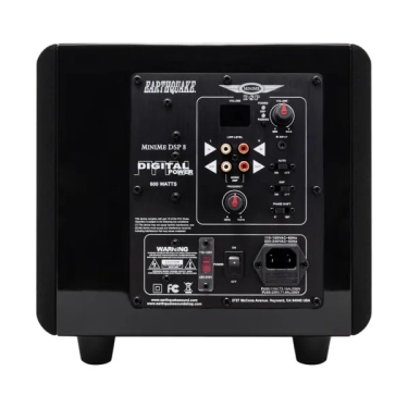 Earthquake MiniMe DSP P8 Black - активний сабвуфер 8"