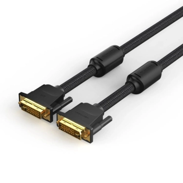 Vention EAEBK DVI-D 8 м Black - кабель 2K 60 Гц