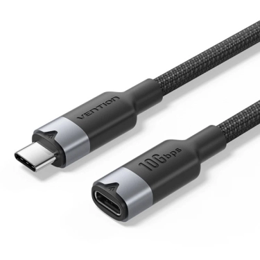Vention TRFBD USB-C - USB-C 100 Вт, 0,5 м Black