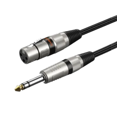 Cabletime CF41H - XLR Female - Jack 6.35 мм, 1 м