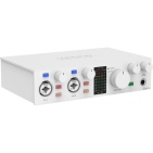 Аудіоінтерфейс Topping Professional E2x2 OTG White для запису та стримінгу