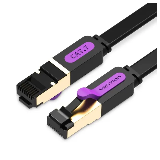 Патч-корд Vention ICABJ CAT 7, 5 м, Black RJ-45